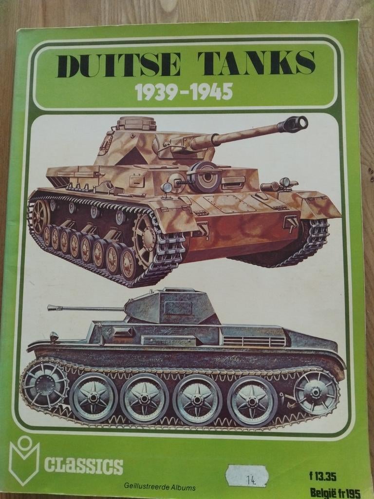 Duitse Tanks 1939-1945 - Geïllustreerd Album, Ophalen of Verzenden, Tweede Wereldoorlog, Gelezen, Landmacht