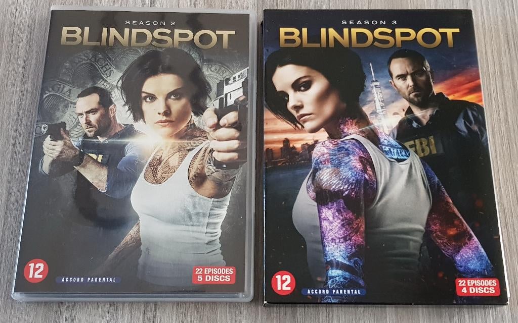 DVD Blind Spot, Season 2,3 [Actie/Thriller], Boxset, Ophalen of Verzenden, Zo goed als nieuw, Vanaf 12 jaar