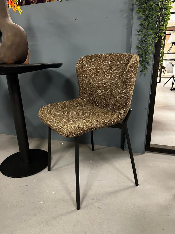 4x stoel groen - groene eetkamerstoel - stoelen groen, Huis en Inrichting, Stoelen, Nieuw, Vier, Stof, Overige kleuren, Ophalen