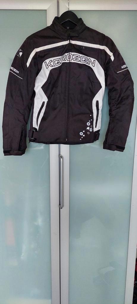 Zwart-wit Motorpak voor jongens, Kerozen jas, GC broek mt154, Motoren, Kleding | Motorkleding, Combipak, Kinderen, Tweedehands