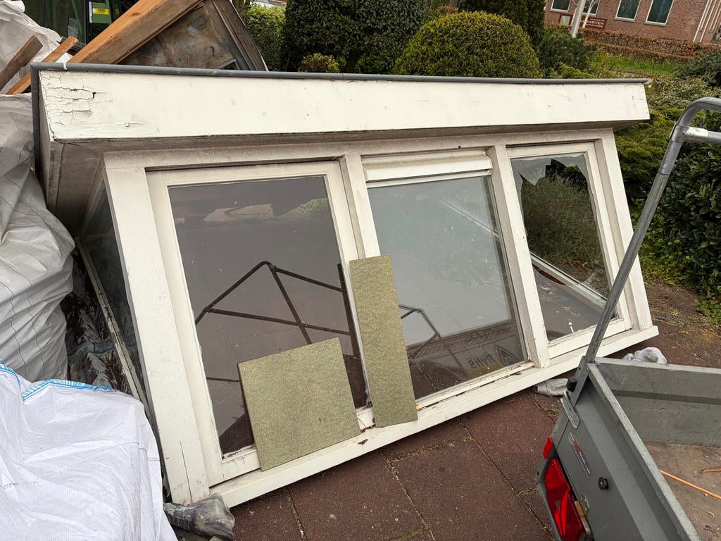 Dakkapel 260 cm, Doe-het-zelf en Verbouw, Ophalen, Gebruikt, 80 tot 120 cm, Dakraam
