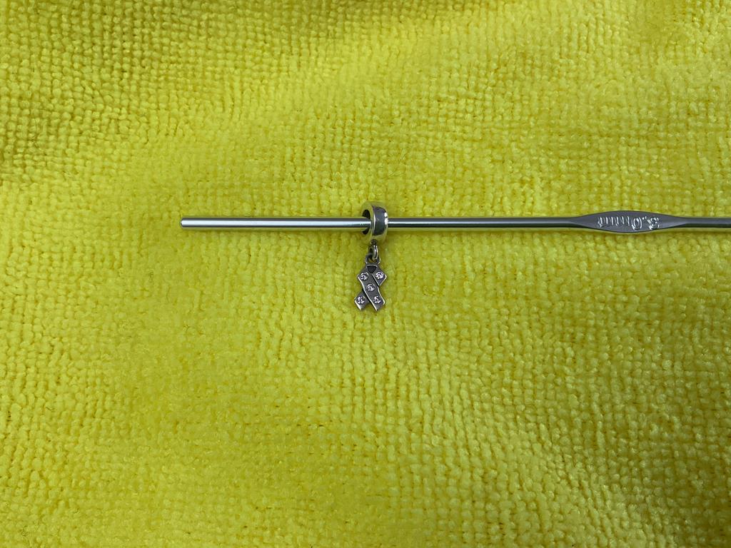 Pandora Bedel Roze strik symbool Kanker bestrijding, Verzenden, Nieuw, Zilver, Pandora