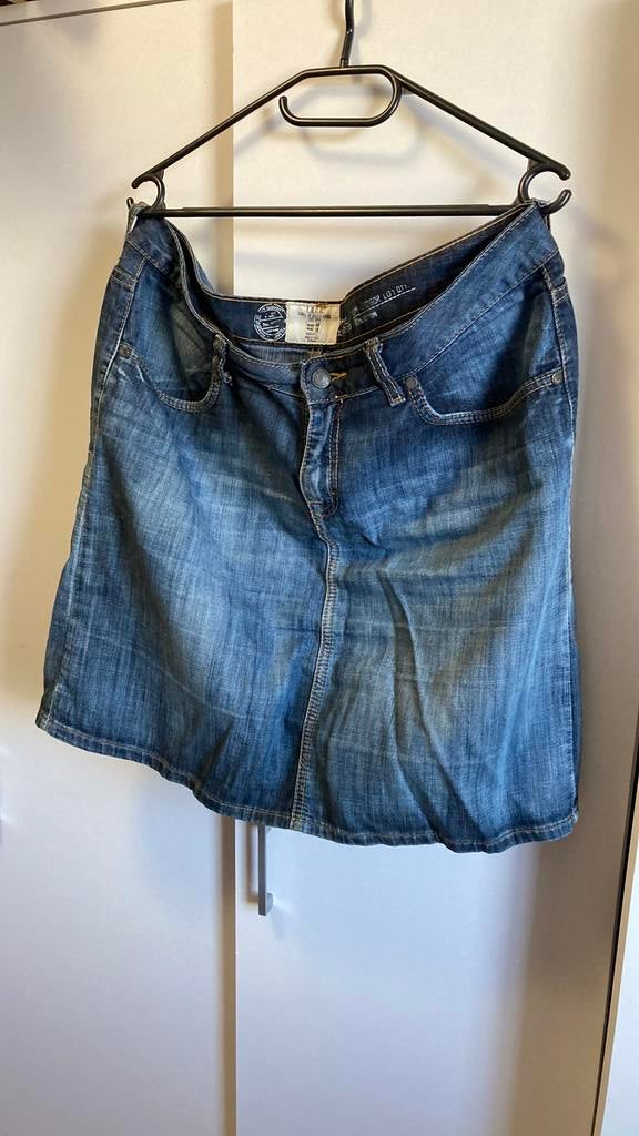 LOGG spijkerrok - blauw XL, Kleding | Dames, Rokken, Blauw, Maat 46/48 (XL) of groter, Ophalen of Verzenden, Zo goed als nieuw