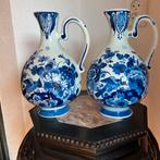 Set De porceleyne fles 24 cm hoge delftsblauwe schenk kannen, Ophalen of Verzenden