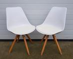 14 x Deense design stoelen wit kuipstoelen eetkamerstoelen, Huis en Inrichting, Stoelen, Ophalen of Verzenden, Zo goed als nieuw