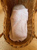 Rieten poppenwagen met toebehoren, Ophalen of Verzenden, Zo goed als nieuw