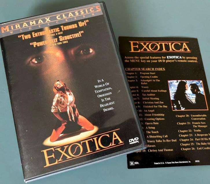 EXOTICA (1994), 1-Disc DVD [R1], Cd's en Dvd's, Dvd's | Drama, Zo goed als nieuw, Drama, Vanaf 12 jaar, Ophalen of Verzenden