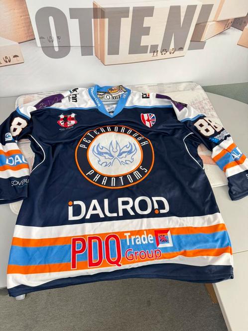 2015-2016 PETERBOROUGH PHANTOMS ijshockey shirt XXL scott 88, Sport en Fitness, Rugby, Nieuw, Kleding, Ophalen of Verzenden