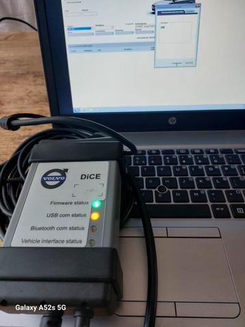 Volvo uitleestool dice+laptop beschikbaar voor biedingen