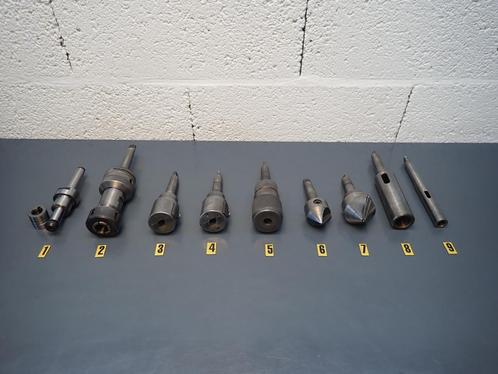 Diverse MC2 / MT2 / MK2 opnames , Morse Conus 2, Doe-het-zelf en Verbouw, Draaibanken, Gebruikt, Ophalen of Verzenden