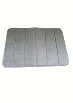 Memory Foam badmat - Douchemat - Badmat Antislip - Grijs, Ophalen of Verzenden, Nieuw, Grijs, Badmat