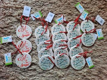 NIEUW! Intratuin Kerst Stenen Deco Spreuk Hangers beschikbaar voor biedingen