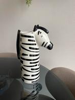 Zebra Vaas, Zwart, Aardewerk of Porselein, Ophalen of Verzenden, Zo goed als nieuw