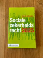 Sociale zekerheidsrecht 2025, Boeken, Ophalen of Verzenden, Gamma, Zo goed als nieuw, HBO