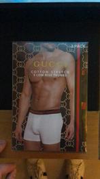 Gucci boxershort onderbroeken 3 pack, Kleding | Heren, Ondergoed, Ophalen of Verzenden, Zwart, Boxer