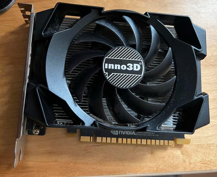 Inno3D GTX 1050 Ti - GDDR5 4GB, Computers en Software, Videokaarten, Gebruikt, Nvidia, PCI-Express 3.0, GDDR5, HDMI, Ophalen of Verzenden