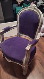 Prinsessenstoel Paars Barok Kinderkamer, Antiek en Kunst, Ophalen