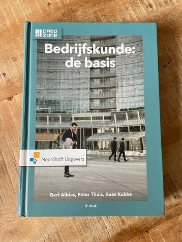 Bedrijfskunde: de basis (5e druk) beschikbaar voor biedingen