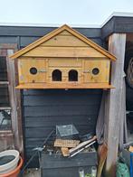 Klein duiven hokje geschikt voor 4 duiven, Ophalen of Verzenden, Zo goed als nieuw, Hout, Vogelkooi