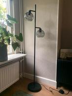 Mooie, trendy vloerlamp met rookglas, Ophalen, Zo goed als nieuw, 150 tot 200 cm