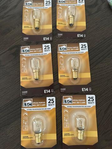 6x LSC Special Purpose lampjes (E14 fitting, 25 watt) beschikbaar voor biedingen
