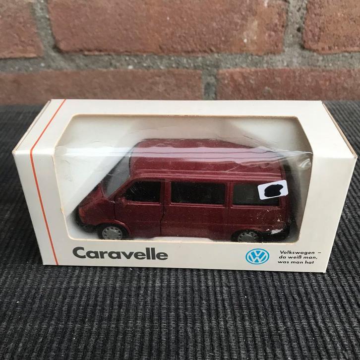 1:43 SCHABAK VOLKSWAGEN VW CARAVELLE, Hobby en Vrije tijd, Modelauto's | 1:43, Gebruikt, Auto, Overige merken, Ophalen of Verzenden