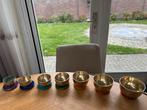 Klankschalen set met chakra onderleggers, Ophalen of Verzenden, Nieuw