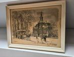 Brobbel Pentekening Kerkbrink Hilversum 1921, Ophalen