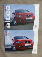 folders Seat Altea 2005 2006, Ophalen of Verzenden, Zo goed als nieuw, Overige merken