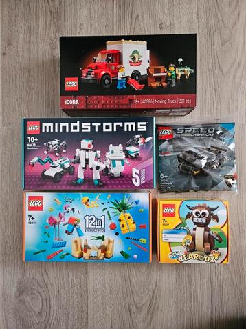 Meerdere unieke LEGO sets nieuw in doos beschikbaar voor biedingen