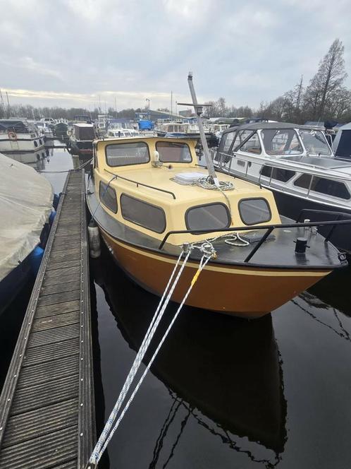 Kajuitboot, Watersport en Boten, Motorboten en Motorjachten, Gebruikt, Staal, 6 tot 9 meter, Diesel, Binnenboordmotor, 10 tot 30 pk