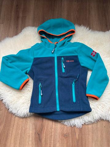 Trollkids Fleecejack 110 - Zo goed als nieuw! beschikbaar voor biedingen