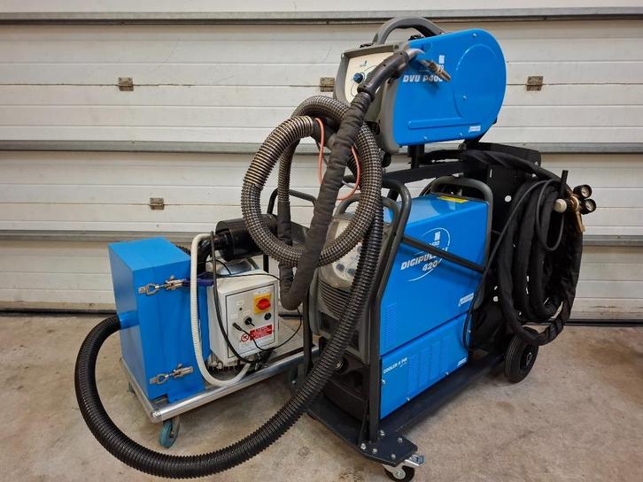 SAF FRO CITOPULS II 420 MET TOORTS AFZUIGING ASPIRMIG, Doe-het-zelf en Verbouw, Gereedschap | Lasapparaten, Gebruikt, Co2, 250 ampère of meer
