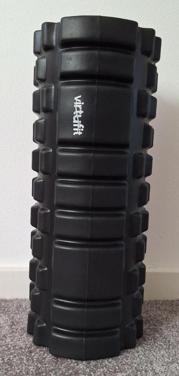 VirtuFit Grid Foam Roller - Massage roller - 33 cm - Zwart beschikbaar voor biedingen