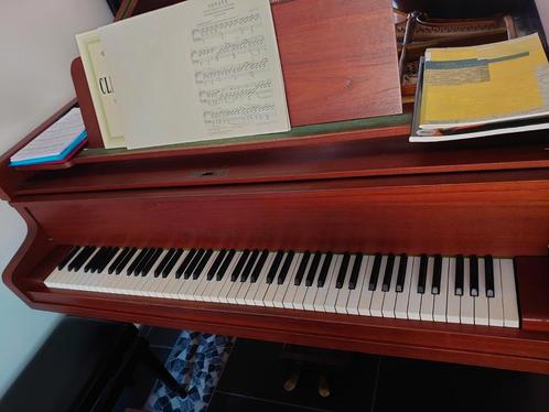 Grotrian steinweg vleugel 190 cm noot hout, Muziek en Instrumenten, Piano's, Zo goed als nieuw, Vleugel, Zwart, Ophalen