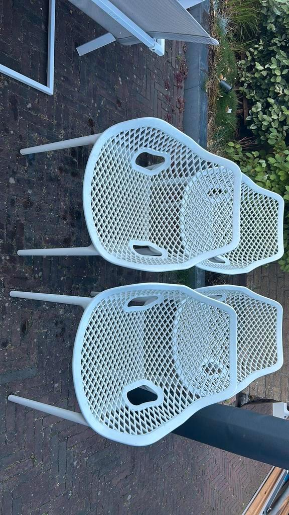 Kuipstoeltjes tuin, Tuin en Terras, Tuinstoelen, Zo goed als nieuw, Kunststof, Ophalen