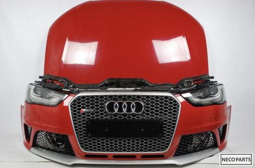 AUDI RS4 BI-XENON B8 4.2 FSI FACELIFT  COMPLEET VOORKOP O.A!, Auto-onderdelen, Carrosserie en Plaatwerk, Bumper, Audi, Gebruikt