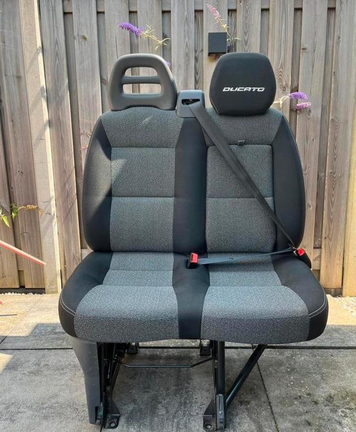 Bijrijdersbank 2 zits bank fiat ducato peugeot bankje boxer, Auto-onderdelen, Interieur en Bekleding, Peugeot, Ophalen of Verzenden