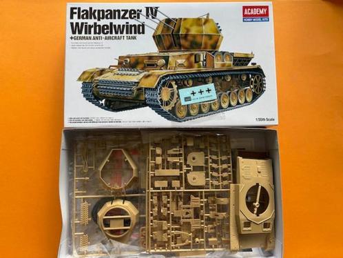 Academy Flakpanzer IV Wirbelwind	1/35, Hobby en Vrije tijd, Modelbouw | Auto's en Voertuigen, Nieuw, Tank, 1:32 tot 1:50, Overige merken