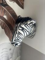 Wild en Soft zebra hoofd, Ophalen of Verzenden, Zo goed als nieuw, Wanddecoratie