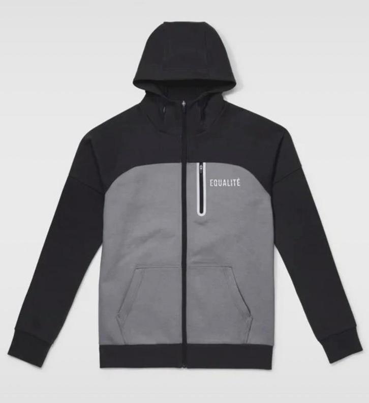 Equalité vest – Nieuw, Ongedragen – Zwart/Grijs, Kleding | Heren, Truien en Vesten, Nieuw, Maat 48/50 (M), Zwart, Ophalen of Verzenden