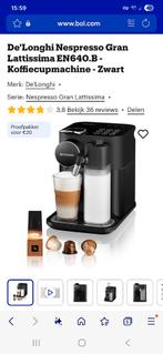 Nespresso koffiemachine, Ophalen, Koffiepads en cups, Koffiemachine, Zo goed als nieuw