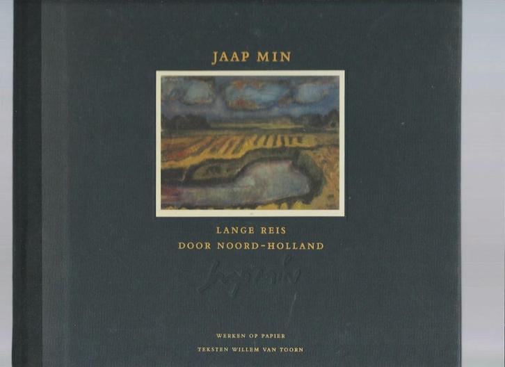 Jaap Min Lange reis door Noord-Holland, Boeken, Kunst en Cultuur | Beeldend, Zo goed als nieuw, Ophalen of Verzenden