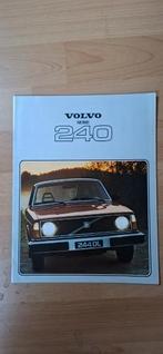 Folder Volvo 240 1978, Ophalen of Verzenden, Zo goed als nieuw, Volvo