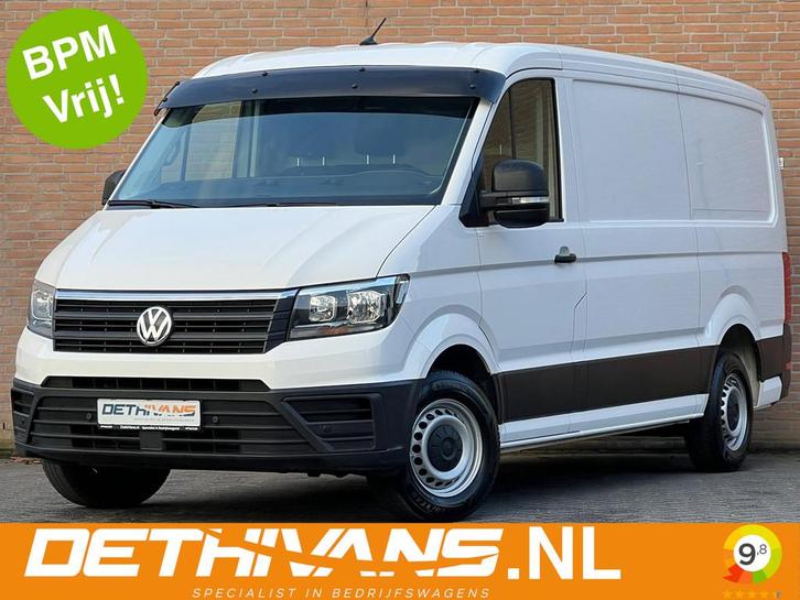 Volkswagen Crafter 2.0TDI 140PK DSG L3H2 Cruisecontrol / Car, Auto's, Bestelauto's, Bedrijf, Lease, ABS, Achteruitrijcamera, Airbags