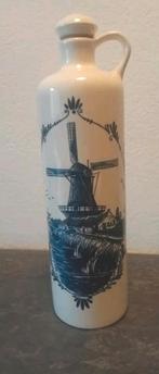 Delftsblauwe Porseleinen jenever Fles/kruik handbeschilderd, Antiek en Kunst, Antiek | Keramiek en Aardewerk, Ophalen of Verzenden