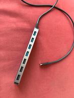 USB Hub met 7 Poorten, Ophalen of Verzenden, Zo goed als nieuw