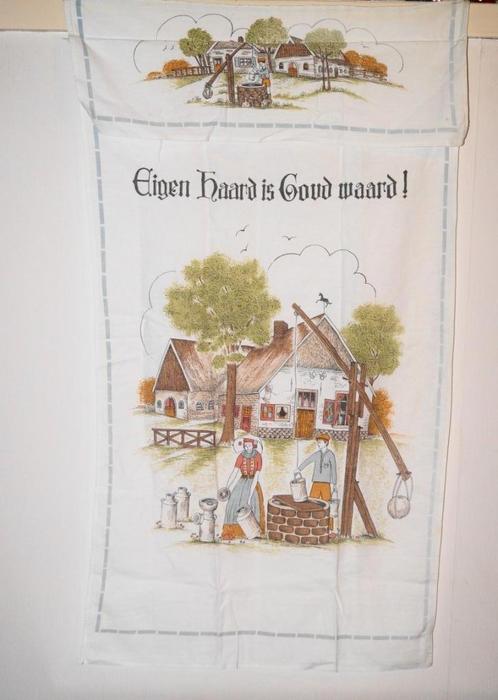 nostalgische retro overhanddoek, Huis en Inrichting, Keuken | Textiel, Gebruikt, Overige typen, Ophalen of Verzenden