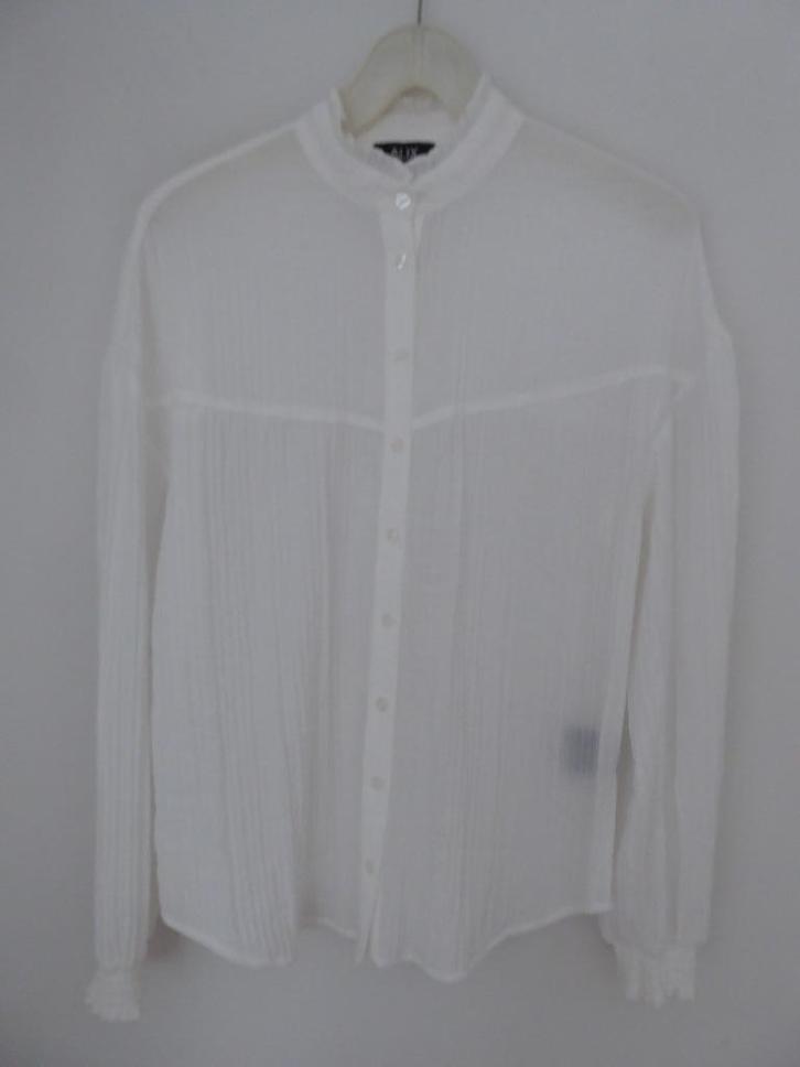 Blouse, wit, merk ALIX, maat S, Kleding | Dames, Blouses en Tunieken, Zo goed als nieuw, Maat 38/40 (M), Wit, Ophalen of Verzenden
