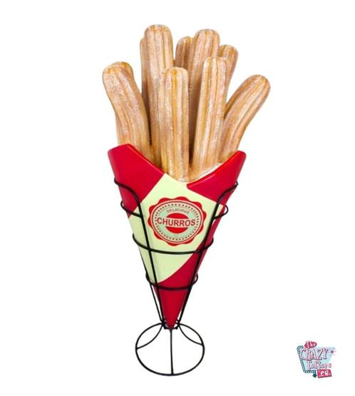 Churros Display RED XXL – Hoogte 180 cm - Red, Verzamelen, Merken en Reclamevoorwerpen, Nieuw, Ophalen
